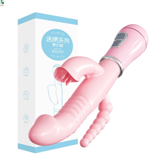 3 En 1 Doble Penetración G Spot Vibrador Clítoris Estimulador Anal Vagina Consolador Masturbadores Juguetes Sexuales Para Mujeres Adultos Pareja 18