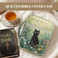 thumbnail image 7 of FOR U DESIGNS Cat Daisy Pattern Bible Cover Portable Bible Carrying Case Lightweight Church Bag Bible Protective Bible Carrier Tote Bag Christian Gifts Accessories, 7 of 7