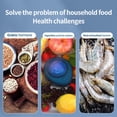 thumbnail image 5 of Cordless Kitchen Fruit Cleaner Device With OH-ion Purification Technology for Cleaning Fruits Vegetables Meat, 5 of 5
