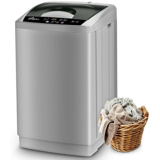 Deco Home 13lb Compact Washing Machine with Twin Tub for Wash and Spin Dry, Portable, Built-In Gravity Drainage System, Agitation Wash Cycles, Use