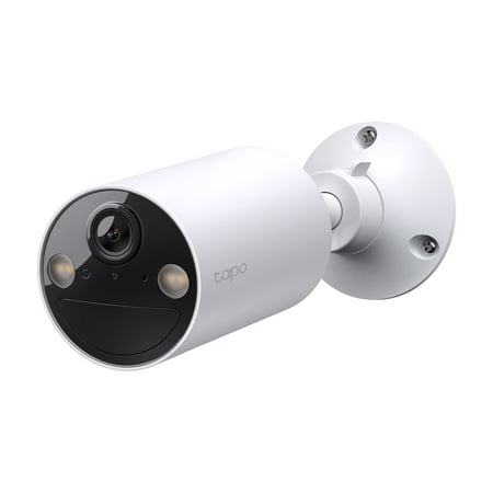 TP-Link Tapo Wireless Indoor/Outdoor 2K Security Camera, Waterproof, Rechargeable, Battery-Powered, Install Anywhere, Local or Cloud Storage - Subscription not Required, Two-Way Audio - TC82