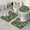 Pioneer Flower Floral Print Pattern-1, variant on Pioneer Flower Floral Print Pattern Bathroom Rug Set 3 Piece, Flannel Bathroom Shower Mats with Non Slip Backing, Water Absorbent Gifts for Bathroom Shower Room