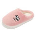 thumbnail image 2 of Cute Fuzzy Slippers for Women Cartoon Bear Comfy Plush Winter Fleece Lined Cloud Pillow House Slides Shoes, 2 of 5