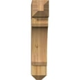 thumbnail image 2 of Ekena Millwork 6"W x 22"D x 30"H Legacy Craftsman Rough Sawn Bracket, Western Red Cedar, 2 of 4