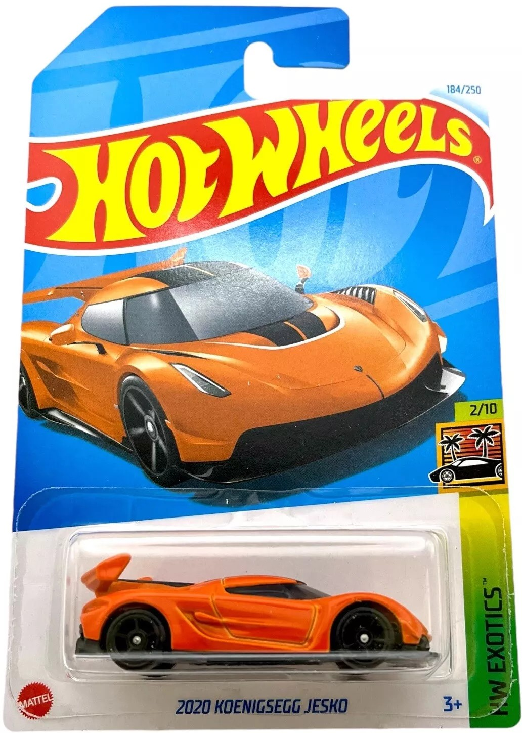 Hot Wheels Toy Manga Tuner, Tooned Series, Orange 84/250