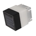 thumbnail image 1 of Post Cap Light, Waterproof LED Post Cap Light Warm Yellow Light Widely   for Patio, 1 of 7