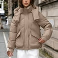 thumbnail image 2 of Uaswgudfs ​Women's Loose Fit Puffer Winter Coat - Thermal Windproof Water-Resistant Down with Stand Collar Spacious Pockets​, 2 of 9