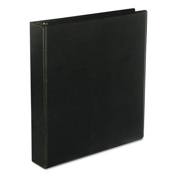 Universal Economy 1.5" 3-Ring View Binder Black (UNV20743)
