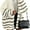 White stripes, variant on Women's Oversized Cardigan Sweater 2025 Autumn Long Lantern Sleeve Knitted Open Front Lightweight Sweater Jacket