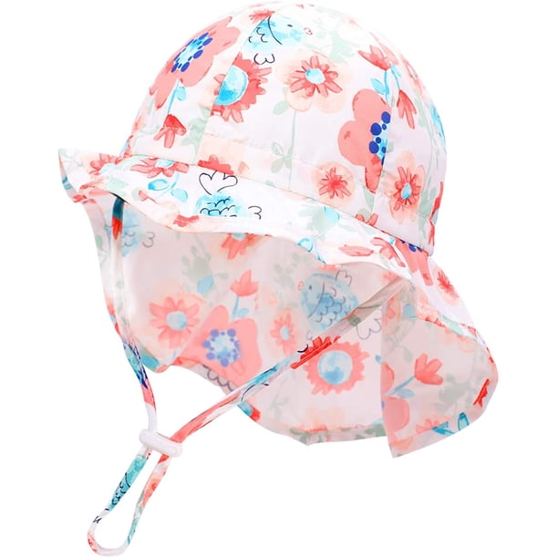 Cubo de algodón con forma de Animal para bebé, sombreros de sol para niños pequeños UPF 50+, sombreros de verano, protección solar para niños, bebés, niños pequeños, niñas y niños Xemadio LRWJ243-15