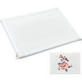 thumbnail image 7 of Embroidery Needlework Frame Plastic Stitch Frame Embroidery Scroll Frame Adjustable Stitching Frame Needlepoint Holder for Embroidery and Stitch White 28x39.5cm(11x15.6Inch)White, 7 of 7