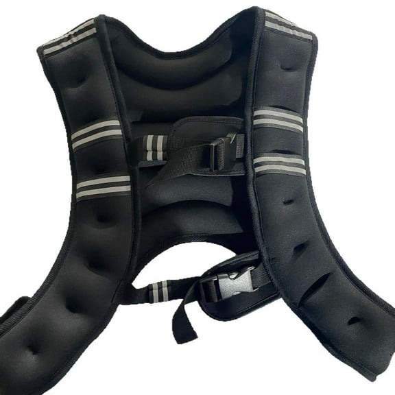 RICAN Weighted Vest for Men and Women, 22lb Adjustable Body Weight Vest Exercise Set for Cardio Workout, Running, Walking, Exercise, Fitness, Weight Loss, Weight Lifting