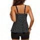 thumbnail image 4 of Traje de Baño de Bikini de Mujer sin Mangas Impresión de Leopardo Traje de Baño Acolchado Superior, Blusa de Playa de Estilo Túnica, 4 of 7