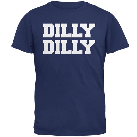Dilly Dilly Mens T Shirt Metro Blue SM