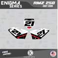 thumbnail image 3 of Kalair GFX Graphics Kit for Suzuki RMZ250 (2007-2009) Enigma Series, 3 of 5