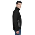 thumbnail image 3 of North End 88138 Men's Three Layer Fleece Bonded Shell Technical Jacket-Black-2XL, 3 of 3