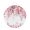 White Pink, variant on Round Welcome Sign for Front Door, Brown Eucalyptus Fall Hanging Metal Farmhouse Wall Decor for Porch Entryway, Botanical Weeping Leaves Pastoral Decoration for Holiday Housewarming Gift, 12 in
