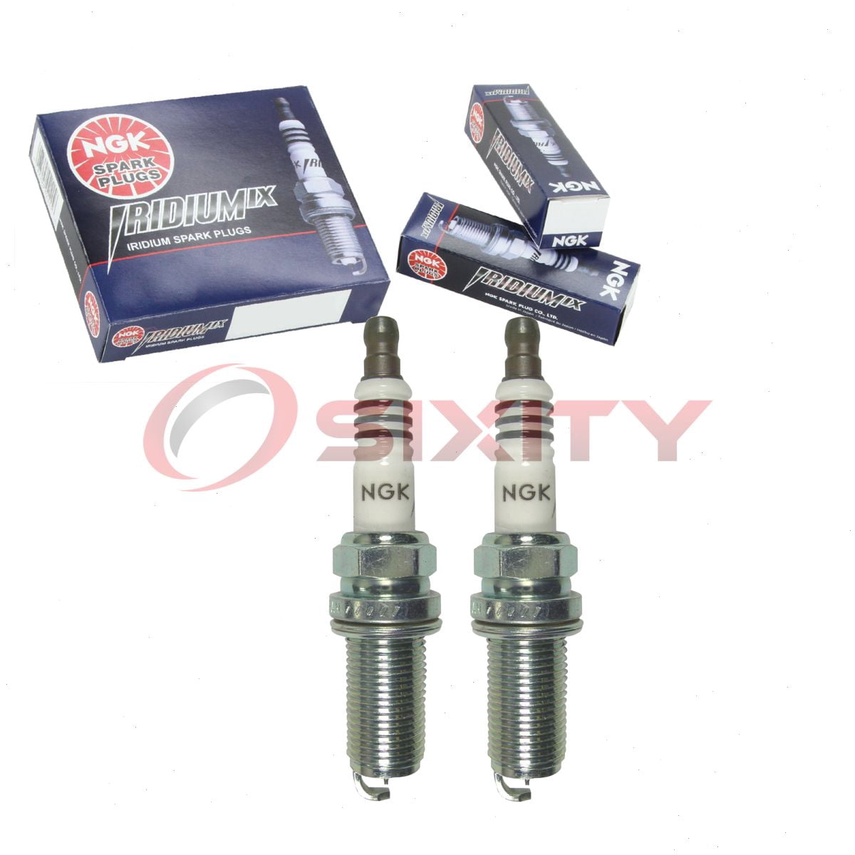 2 pc NGK 4469 Iridium IX Spark Plugs for 4703 5343 5617 7975 9609 BY481-LFR5A FR8MII33X IKH16 IKH16TT MZ602090 VKH16 XP5325 XP5325DP2 Ignition Wire Secondary Fits select: 2009-2018 TOYOTA RAV4