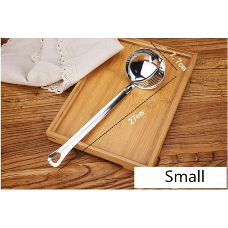 

Stainless steel soup/spoon new soup spoon long handle kitchen strainer/cooking colander kitchen spoon plastic tableware colander