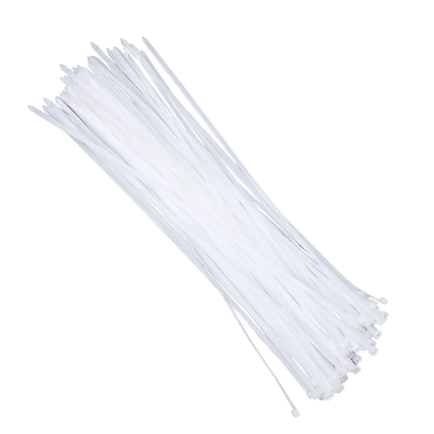 Bridas Para Cables Autoblocantes, Resistentes Al Calor, Resistencia A La Tracción De 250 Libras, 100 Piezas De Bridas Para Cables De Nailon Para Exteriores Para Lugar De Trabajo
