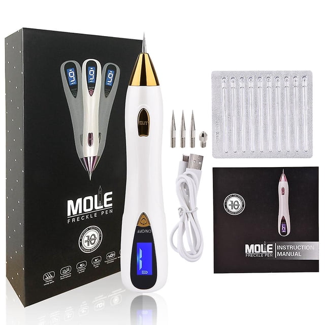 Eliminador de marcas en la piel, eliminador de verrugas, pluma de Plasma Lcd, papilomas, eliminación láser eléctrica, mancha de pecas, cauterizador de topos brillar Electrónica