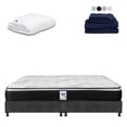 thumbnail image 1 of Colchón King Size Premier + Box + Protector Cloud + Sábanas Softy, 1 of 8