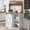 White, variant on DreamCurship Farmhouse Coffee Bar Cabinet with Storage, Buffet Cabinet Kitchen Storage Cabinet with Hutch, Small Coffee Station, Dark Oak