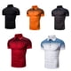 thumbnail image 4 of SAYOO Camisas casuales de cuello para hombres, camisetas de manga corta, camisetas de impresión digital 3D SAYOO moda, 4 of 4