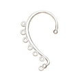 thumbnail image 5 of SIEYIO Ear Cuff Wrap Crawler Hook Earrings Copper DIY Ear Cuff Earring Climber Piercing Earrings for Women Ear Crawler Stud, 5 of 18