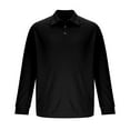 thumbnail image 5 of Mens Sweatshirt Under $10 Polo Shirts for Men Dressy Casual Fall Long Sleeve Collared Golf t-Shirt Slim Fit Solid Color Basic Tees, 5 of 6