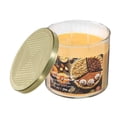 thumbnail image 1 of 14 Oz 3 Wick Photophore Avec Couvercle (Autumn Delight), 1 of 1