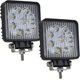 thumbnail image 1 of 2pcs 3 Inch 27W Square Work Light LED Light Bar, Wide Beam Work Light for Off Road Truck SUV and 4x4 Fog Light., 1 of 5