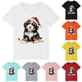 thumbnail image 5 of Odeerbi Kids Boys Girls Christmas T-shirt Fashion Cute Christmas Printed Casual Short Sleeve Cotton Top Shirt Kids Clothes Yellow, 5 of 5