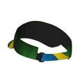 thumbnail image 2 of Brazilian Flag Sports Sun Visor Hats Adjustable Sun Visor Caps For Women And Men, 2 of 7