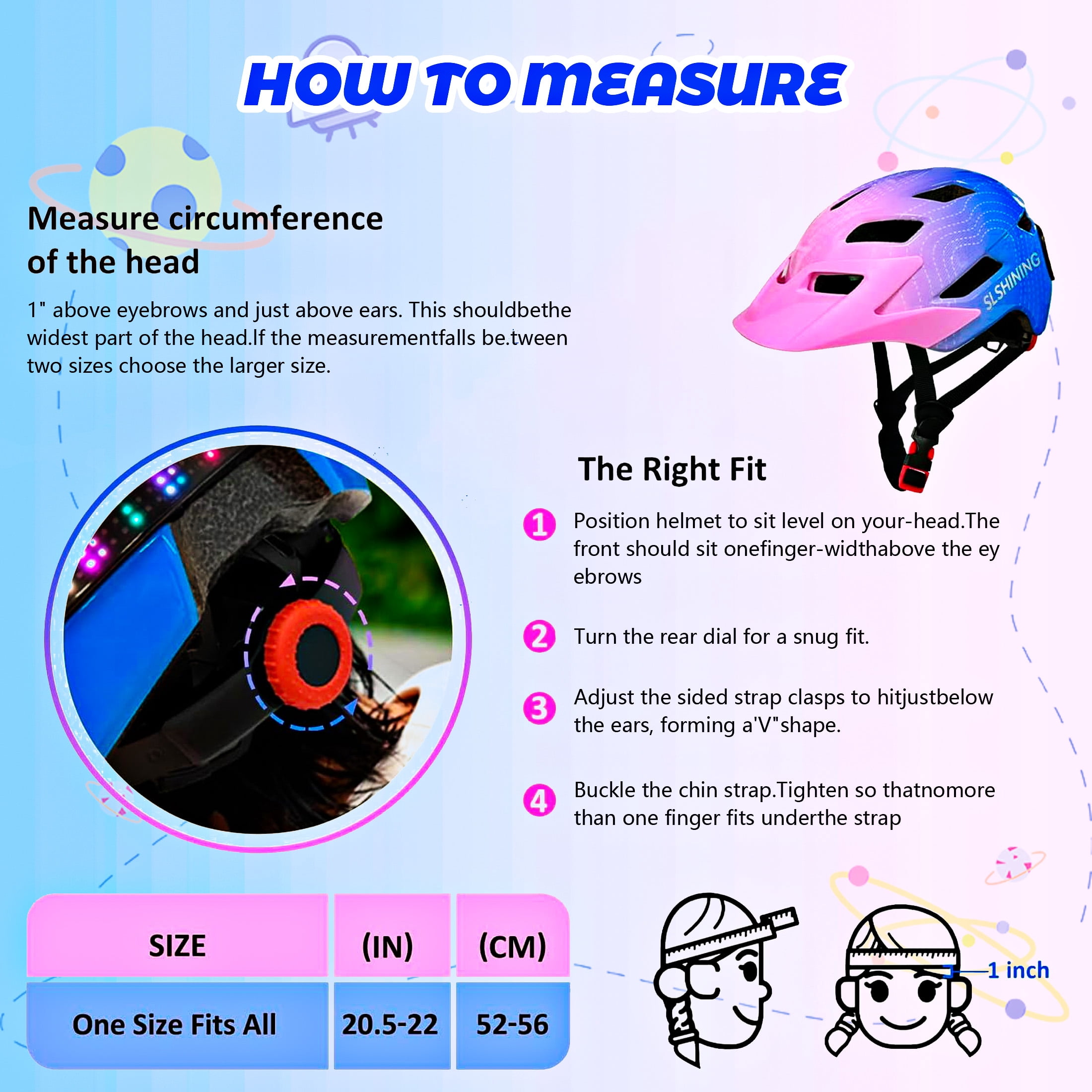 Kids Bike Helmet with LED Display & Remote Control, 64 Light Patterns, Turn & Stop Signals, Multi-Sport Helmet for Toddler & Youth Ages 3-14, Safe for Boys Girls Bicycle Scooter Mountain Bike