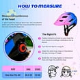 thumbnail image 5 of Kids Bike Helmet with LED Display & Remote Control, 64 Light Patterns, Turn & Stop Signals, Multi-Sport Helmet for Toddler & Youth Ages 3-14, Safe for Boys Girls Bicycle Scooter Mountain Bike, 5 of 10
