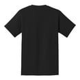 thumbnail image 3 of Mens Essential Cotton T Shirt with Pocket Jet Black 3XL, 3 of 6