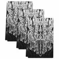 thumbnail image 2 of Crystal Chandelier Kitchen Towels Set of 3, Candle Abstract Luxury Modern Absorbent Dish Towels for Kitchen, Microfiber Hand Towel, Quick Drying Tea Towel for Cleaning Decorative Dishcloths, 2 of 7