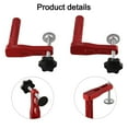 thumbnail image 5 of 2Pcs 19mm 20mm Dog Hole Clamp Woodworking Benchtop Bench Dog Clamp Fixed Clip, 5 of 9