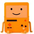 thumbnail image 1 of Nintendo Switch BMO Stand - Portable and Easy to Use, Orange Smiley Face Design, 1 of 3