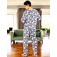 thumbnail image 3 of Pijama De Hombre Afelpada Pantalón Sudadera Tela Polar Suave, 3 of 5
