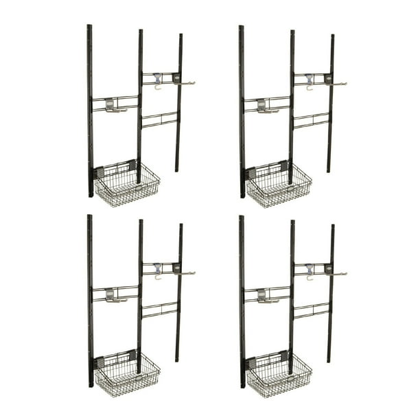 Suncast Outdoor Storage Shed Garager Organizer Kit W Hooks Basket 4 Pack Com Suncast Outdoor Storage Shed Garager, Suncast Outdoor Storage Shed Accessories