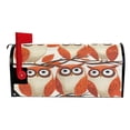 thumbnail image 3 of Orange Owl Magnetic PVC Mailbox Cover, 20.7" x 18" Standard, Waterproof UV Resistant, 3 of 8