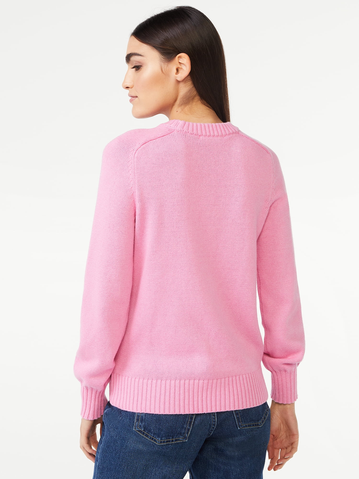 Free Assembly Women’s Shrunken Crewneck Sweater