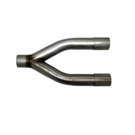 Exhaust Y Pipe 2.00 Single Inlet to 2.00 Dual Outlets WYP-200 Steel Wesdon Exhaust Y Pipe
