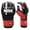 Black Red, variant on MMA Gloves for Grappling Sparring, with Open Ventilated Palm, Martial Arts Mitts Suitable for Men Women, Sports Training, Muay Thai, Punching Bag Gloves and Kickboxing| Black White L/XL