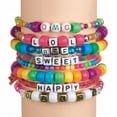 thumbnail image 6 of Shimmer 'N Sparkle ABC Fashion DIY Bead Bracelets Kit, 800+ Beads, Spell Out Your Style, 6 of 8