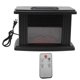 thumbnail image 1 of Space Heater Realistic Fireplace Design 1000W LED Temperature Display PTC Fast Heating Portable for Home Bedroom Desk US Plug 110V, 1 of 5
