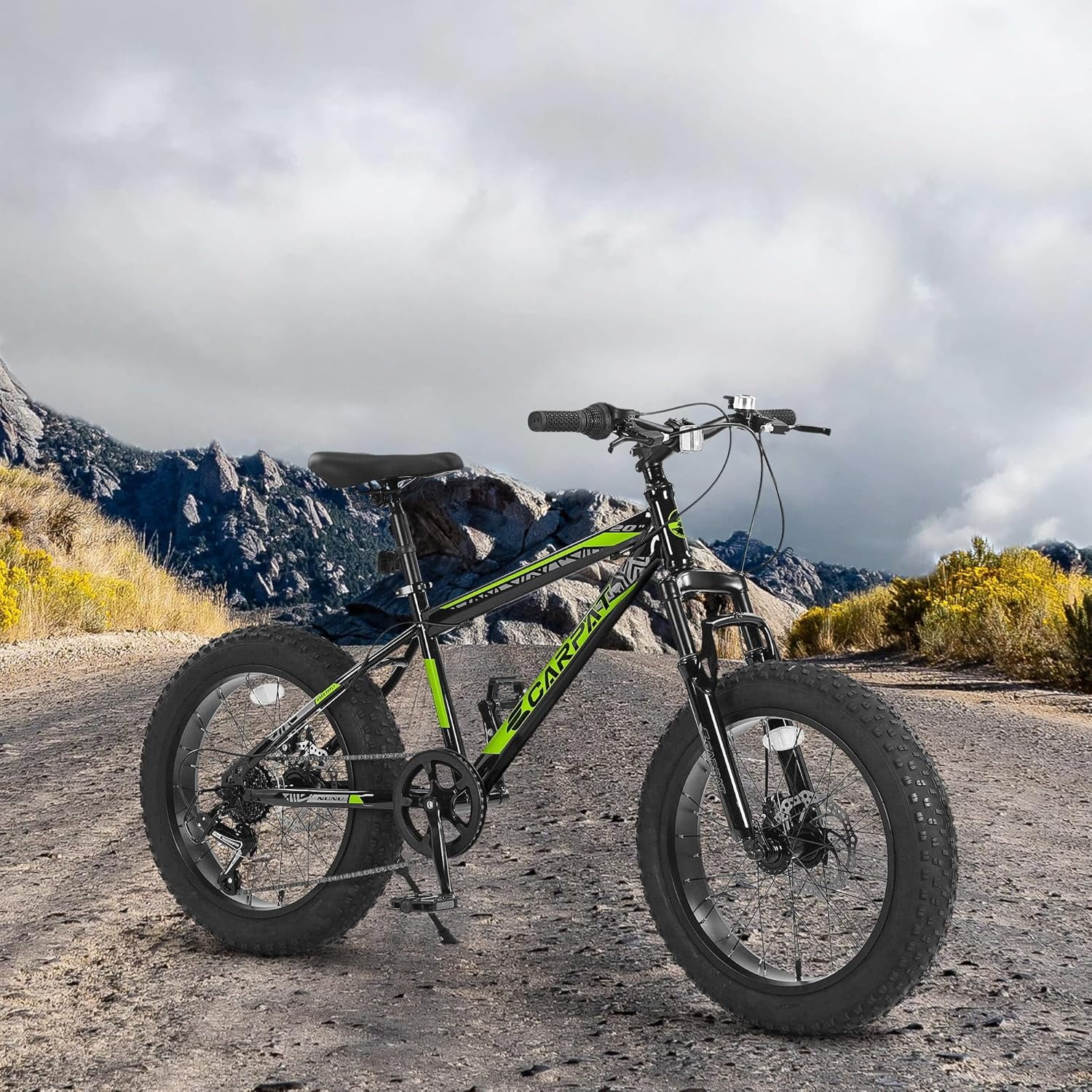 ​Ambifirner 20 Inch Mountain Bike Shimano 7-Speed Dual-Disc Brake Alloy Bicycle​​
