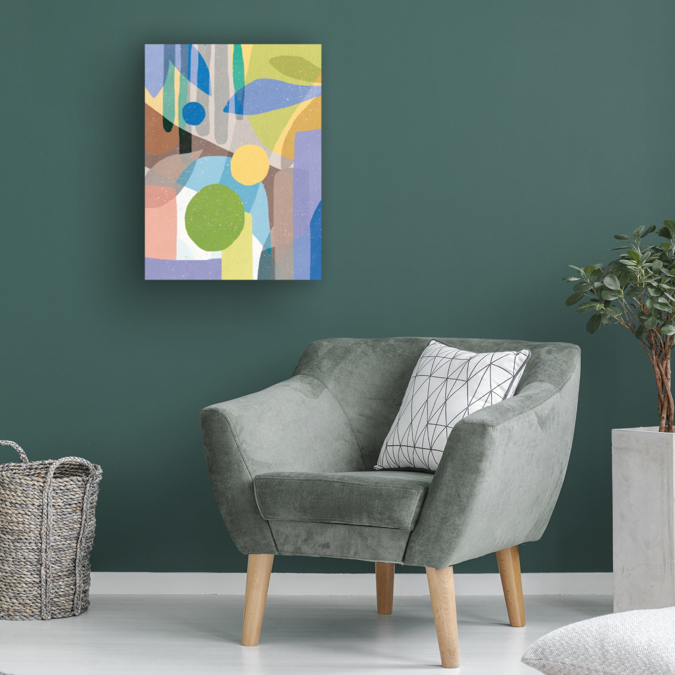 Trademark Fine Art Aylin Demir Colorful Pattern Canvas Wall Art
